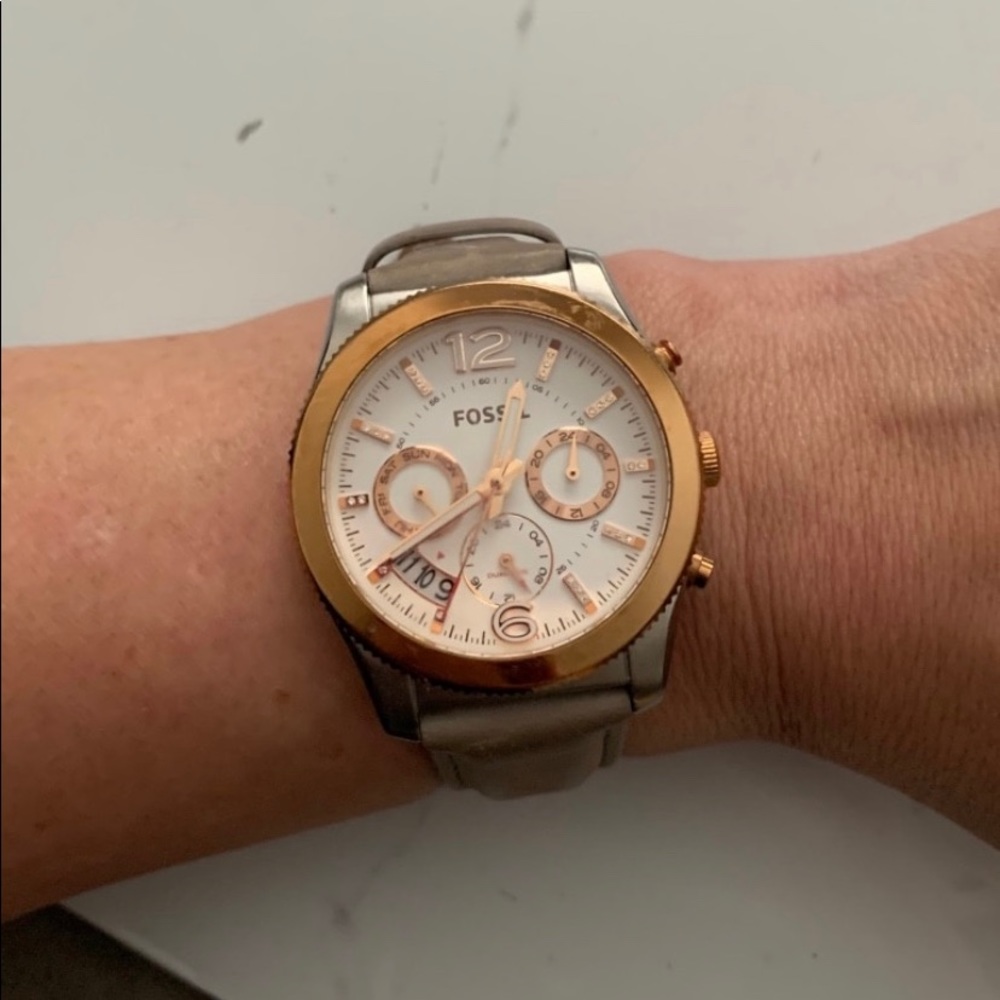 . Fossil Perfect Boyfriend Ladies Watch ES4081.